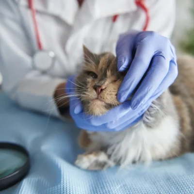 ill cat in vet in sharjah